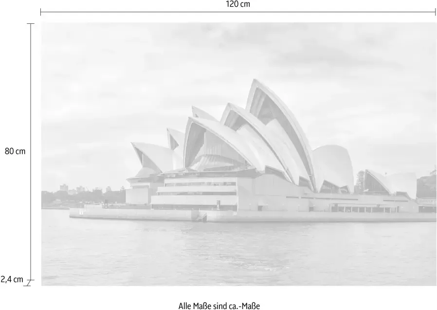 Queence Artprint op acrylglas Operahuis in Sydney - Foto 3
