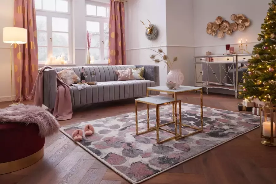 Queence Sierkussen Justin Kussenhoes mandala patroon abstract geometrisch symmetrisch (1 stuk) - Foto 3