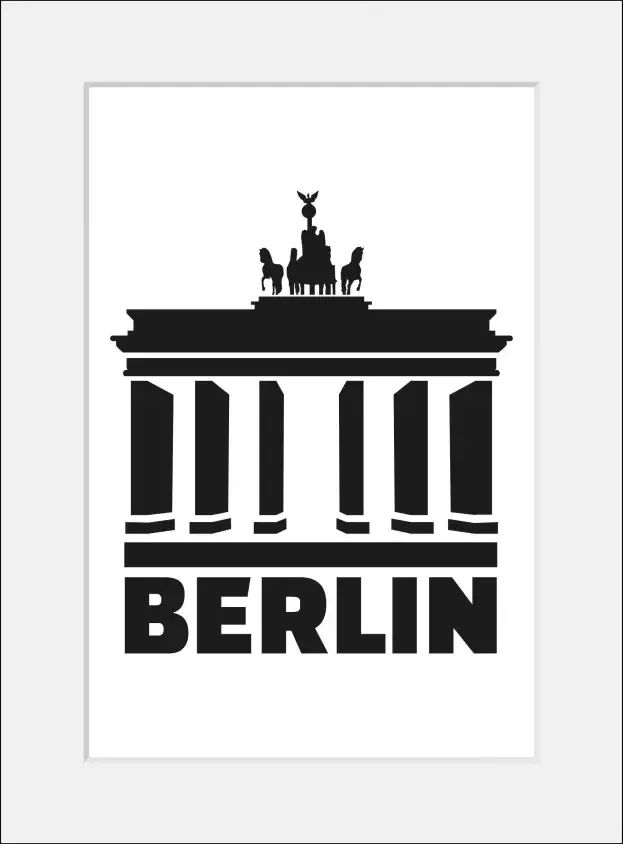 Queence Wanddecoratie Berlijn Brandenburger Tor (1 stuk) - Foto 5