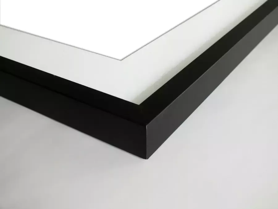 Queence Wanddecoratie Beschermengel geluk HD premium posterdruk incl. houten lijst (1 stuk) - Foto 6