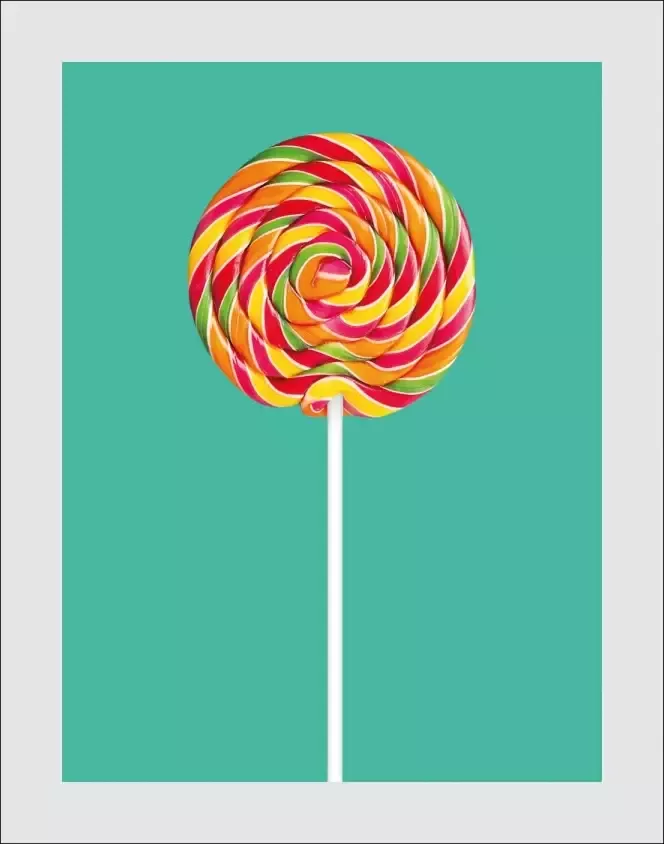 Queence Wanddecoratie Lollipop (1 stuk) - Foto 4
