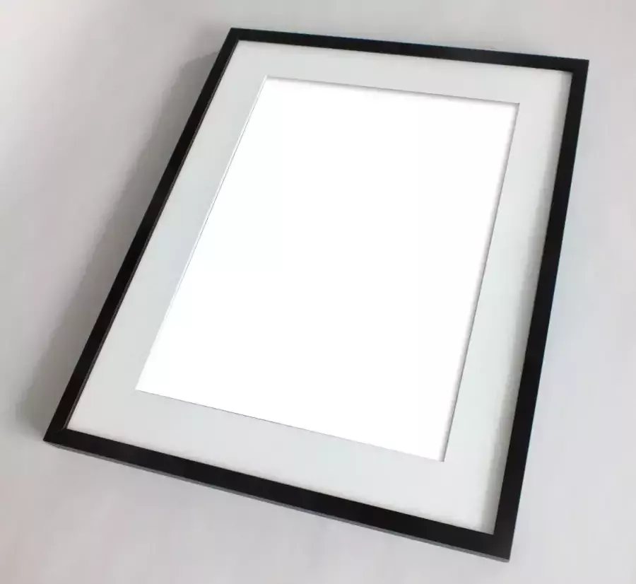 Queence Wanddecoratie Ole HD premium posterdruk incl. houten lijst (1 stuk)