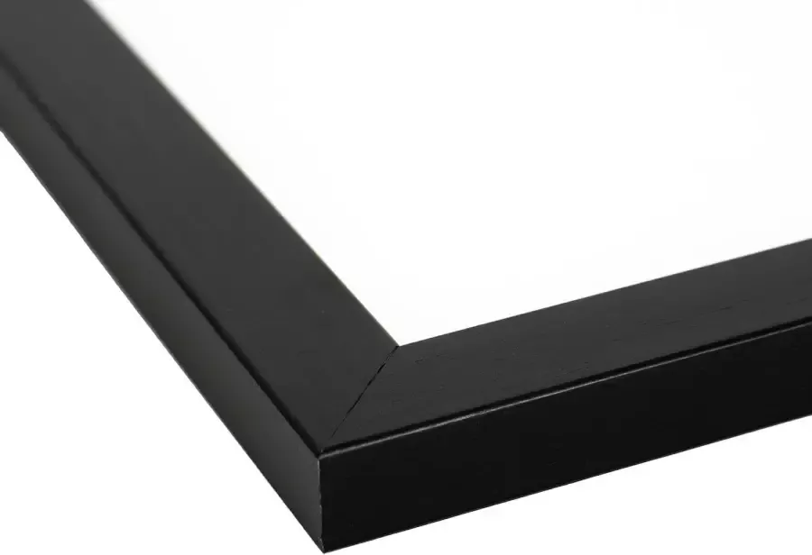 Queence Wanddecoratie Stad der liefde HD premium posterdruk incl. houten lijst (1 stuk) - Foto 5