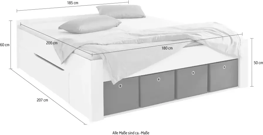 Rauch Bed Scala met lades in 3 varianten - Foto 4