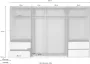 Rauch Draai- zweefdeurkast Fulda met synchroonopening en inclusief passe-partout - Thumbnail 11