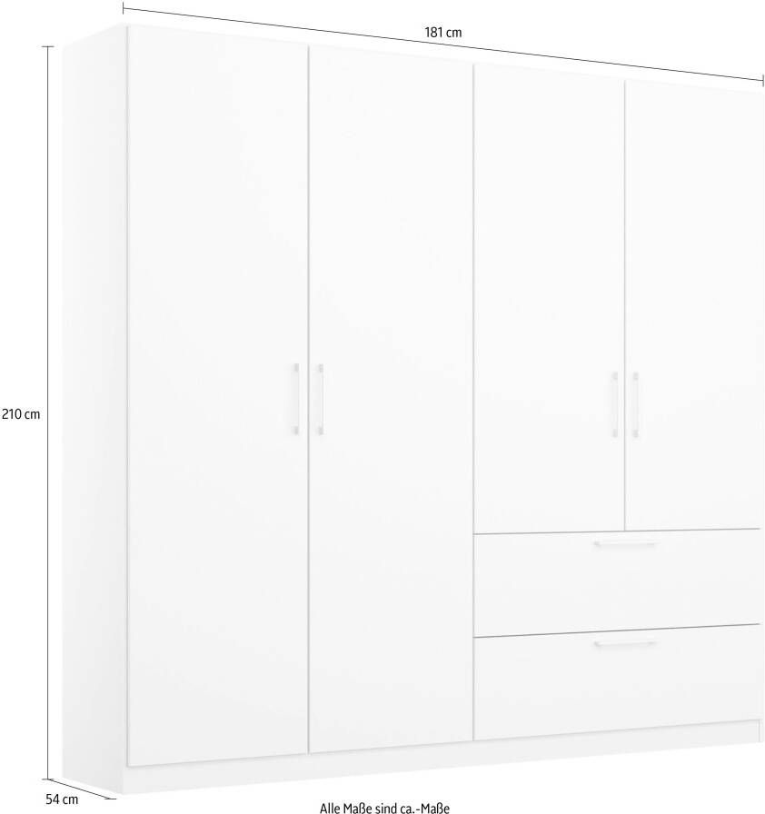 OTTO Draaideurkast Kledingkast kast garderobe linnenkast CHALLENGER - Foto 11