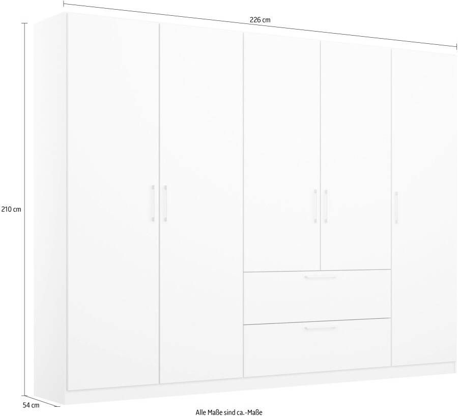 OTTO Draaideurkast Kledingkast kast garderobe linnenkast CHALLENGER - Foto 10