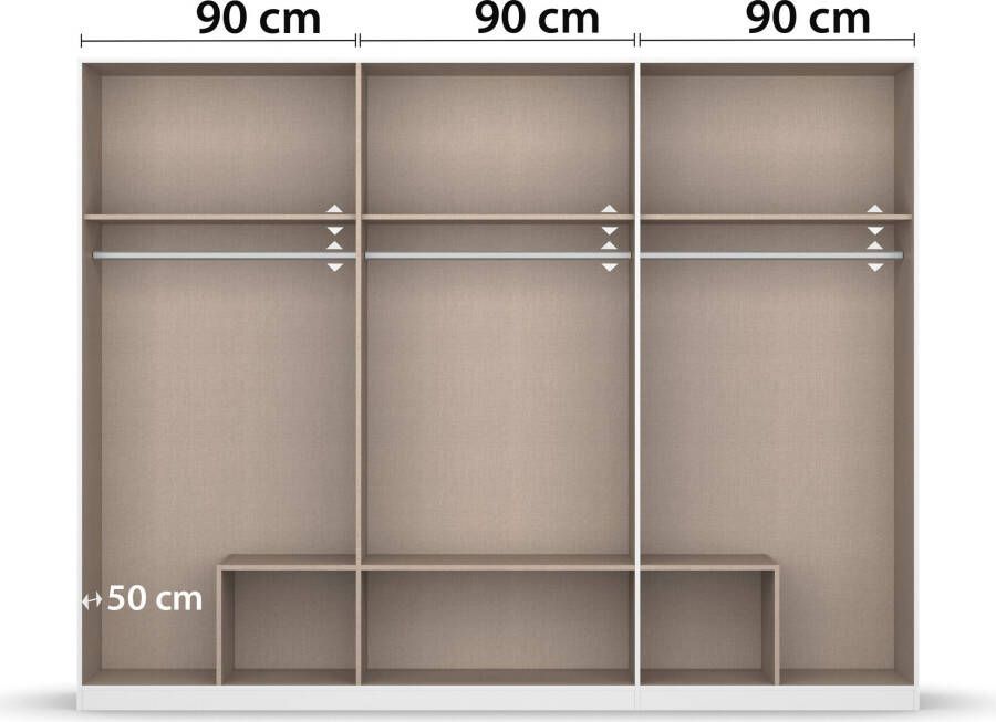 Rauch Draaideurkast Gamma in een strak design met laden in 3 breedtes - Foto 10