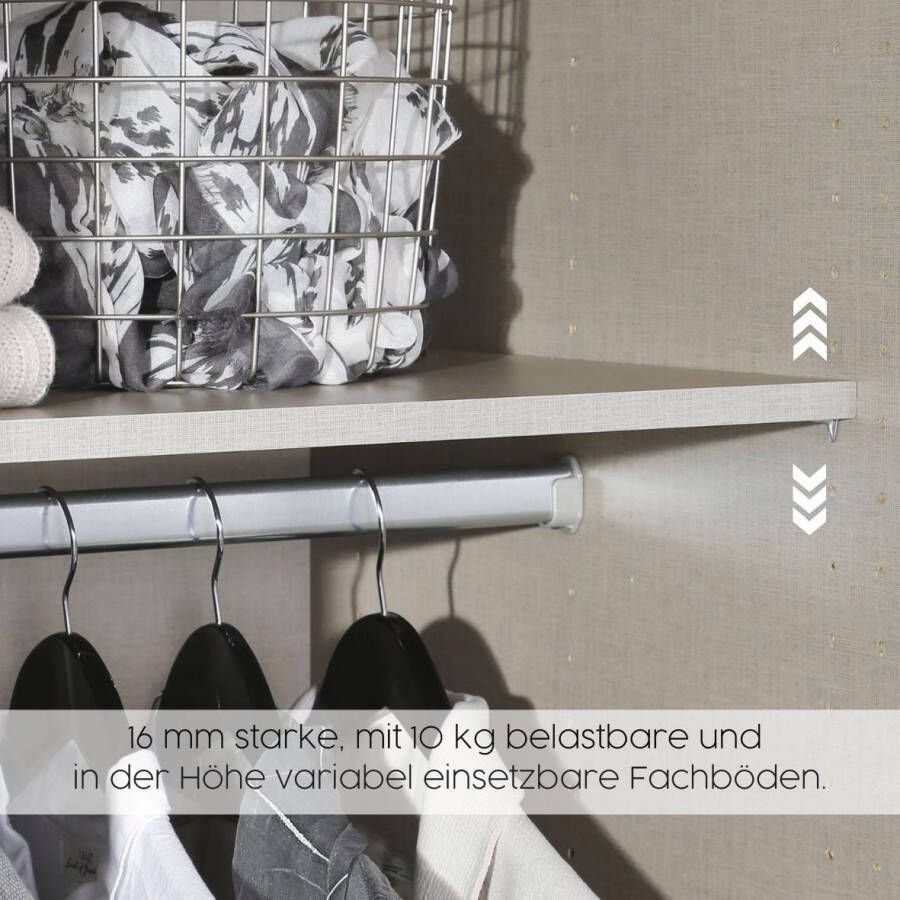 Rauch Draaideurkast Gamma met 6 lades in eenvoudig design topseller made in germany - Foto 1