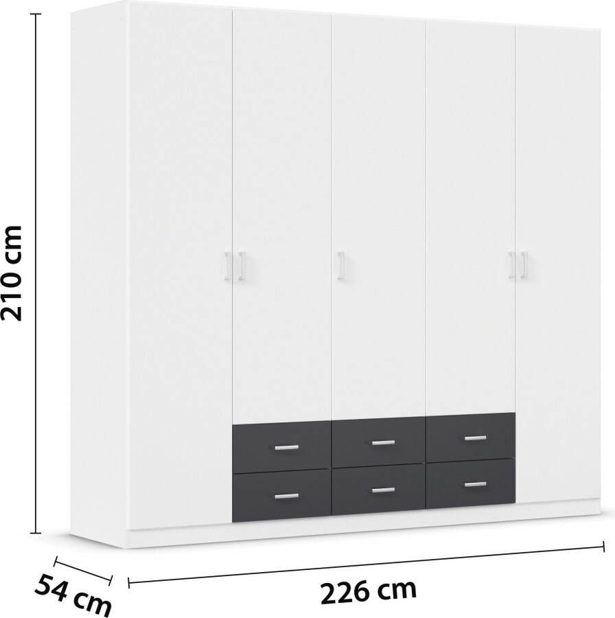 Rauch Draaideurkast Gamma met 6 lades in eenvoudig design topseller made in germany - Foto 7