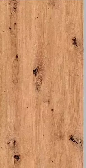 Rauch Draaideurkast Homey by Quadra Spin met cognacbruine leren greeplussen laden in eiken-decor - Foto 14