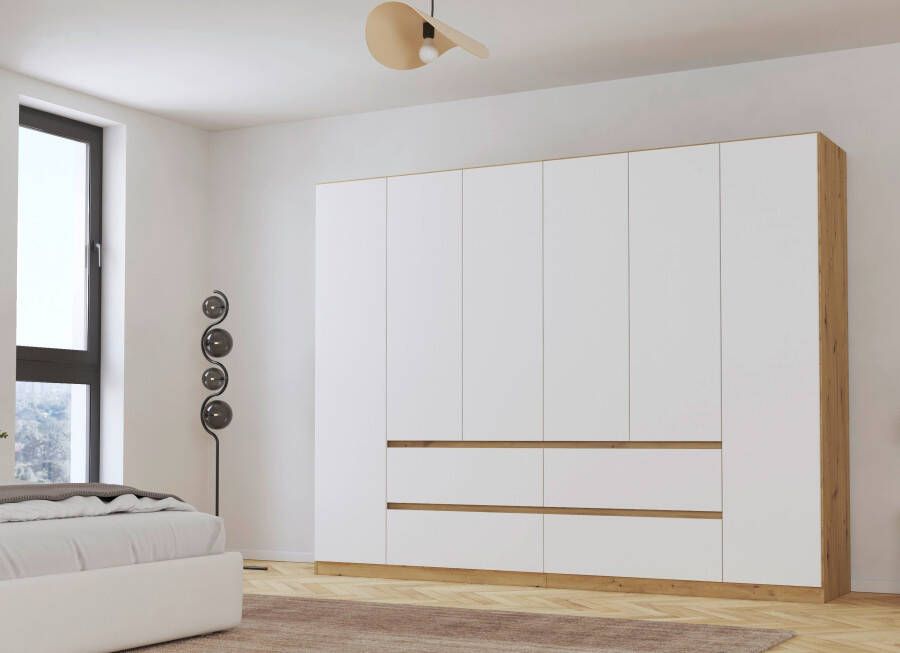 Rauch Draaideurkast Kledingkast kast garderobe garderobekast MAINZ greeploze front buitendeuren met push-to-open functie made in germany - Foto 14