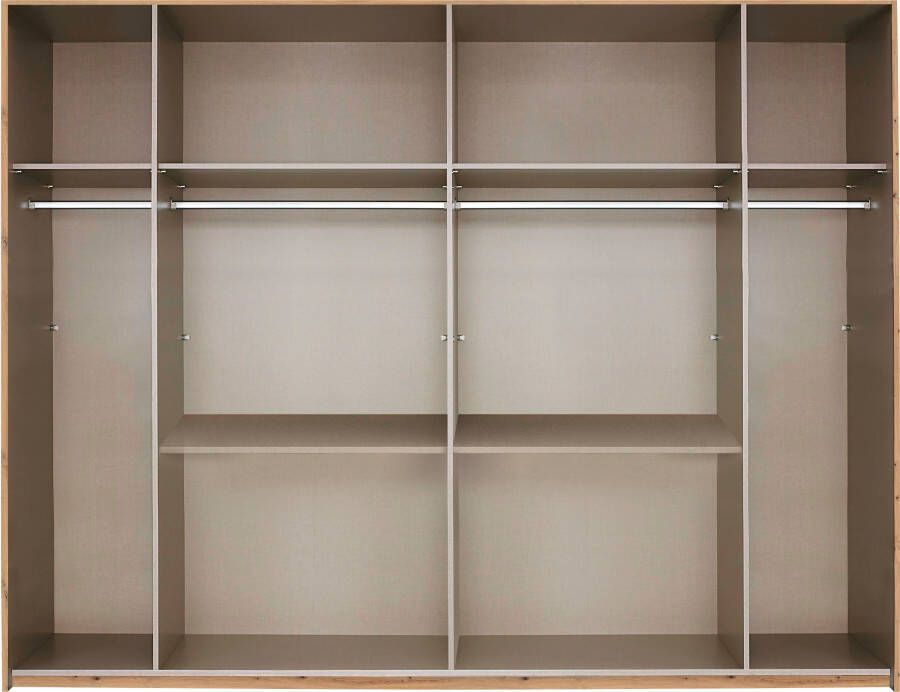 Rauch Draaideurkast Kledingkast kast garderobe garderobekast MAINZ greeploze front buitendeuren met push-to-open functie made in germany - Foto 11