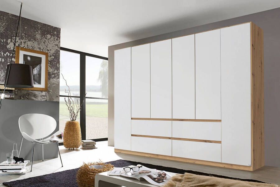 Rauch Draaideurkast Kledingkast kast garderobe garderobekast MAINZ greeploze front buitendeuren met push-to-open functie made in germany - Foto 15