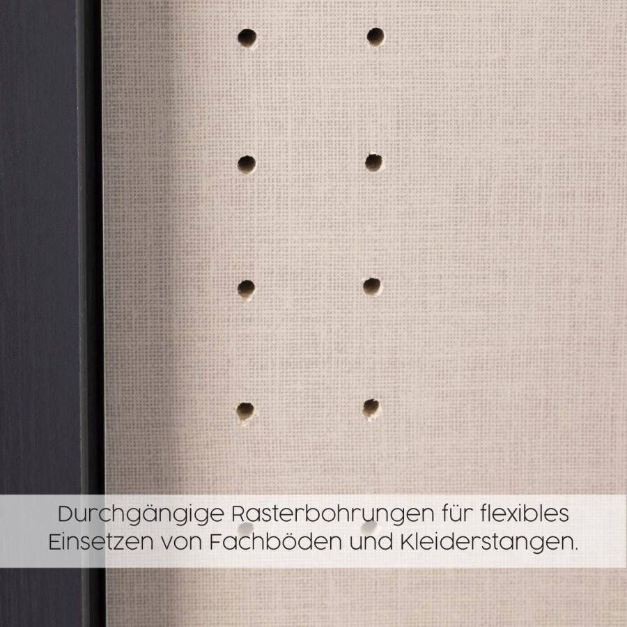 Rauch Draaideurkast Modi Kleiderschrank Garderobe Garderobenschrank Stauraumwunder - Foto 5