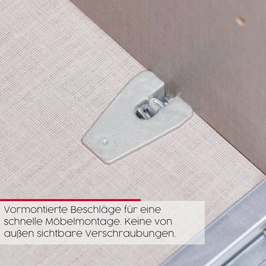 Rauch Draaideurkast Skat Pure met elegante handgrepen en praktische inrichting - Foto 5