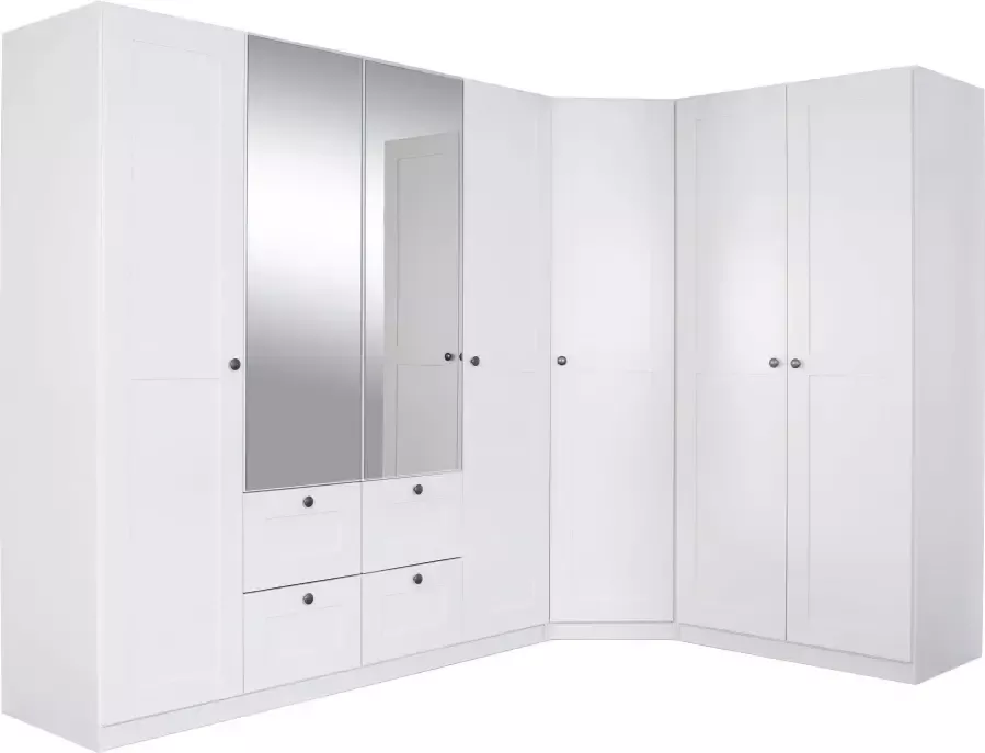Rauch Kastenset Skagen Hoekkast 2- en 4-deurs kast met laden en spiegel (3-delig) - Foto 3