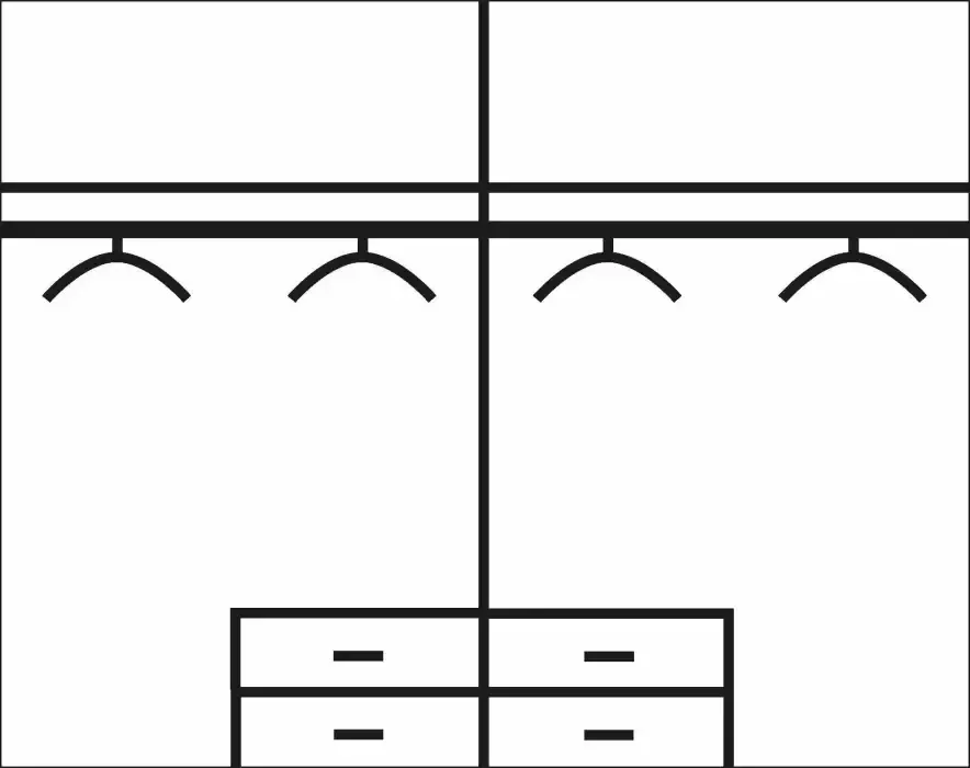 Rauch Kledingkast Freising ruime kast garderobe slaapkamerkast met handgrepen en lades otto's chois top product - Foto 4