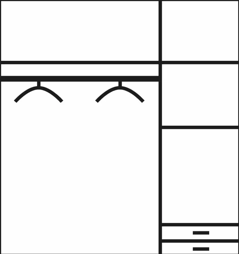 Rauch Kledingkast Freising ruime kast garderobe slaapkamerkast met handgrepen en lades otto's chois top product - Foto 3