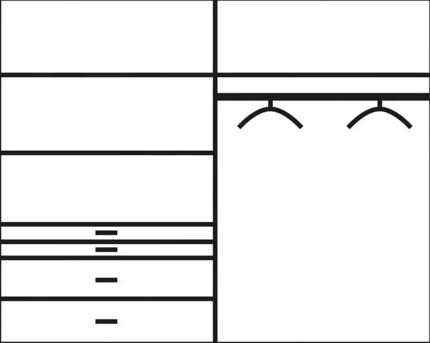 Rauch Kledingkast Harburg bestseller in de slaapkamer Slaapkamerkast garderobe met spiegel - Foto 5