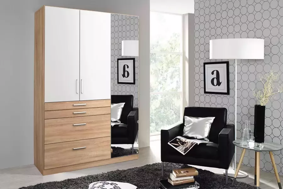 Rauch Kledingkast Harburg bestseller in de slaapkamer Slaapkamerkast garderobe met spiegel - Foto 5