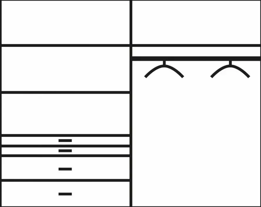 Rauch Kledingkast Harburg bestseller in de slaapkamer Slaapkamerkast garderobe met spiegel - Foto 4