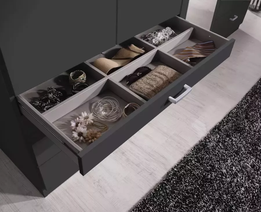 Rauch Kledingkast Kast Garderobe Linnenkast WILDBERG met 6 laden bovenste lade met houten indeling made in germany - Foto 6