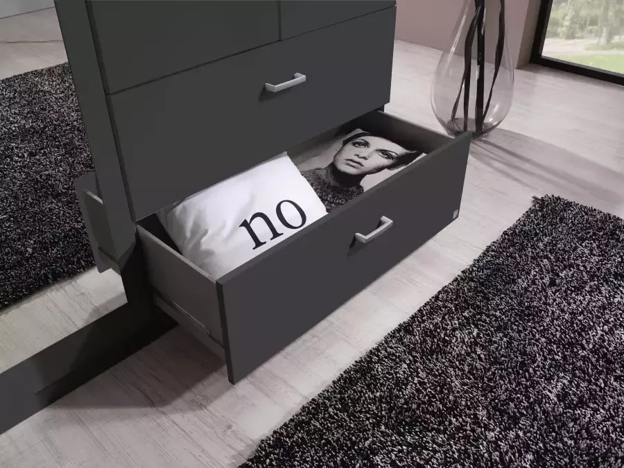 Rauch Kledingkast Kast Garderobe Linnenkast WILDBERG met 6 laden bovenste lade met houten indeling made in germany - Foto 9
