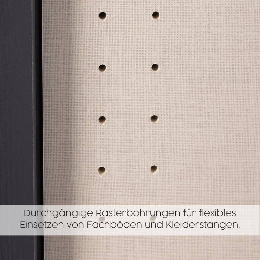 Rauch Zweefdeurkast Aurelio in rechtlijnig design met decor- of hoogglanzend front - Foto 5