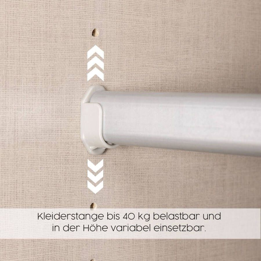 Rauch Zweefdeurkast Aurelio slaapkamerkast bestseller in de slaapkamer-garderobe 3 verschillende uitrustingsvarianten handgrepen van metaal made in germany - Foto 4