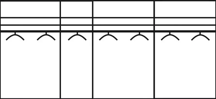 Rauch Zweefdeurkast IMPOSA met hoogglansfront - Foto 15