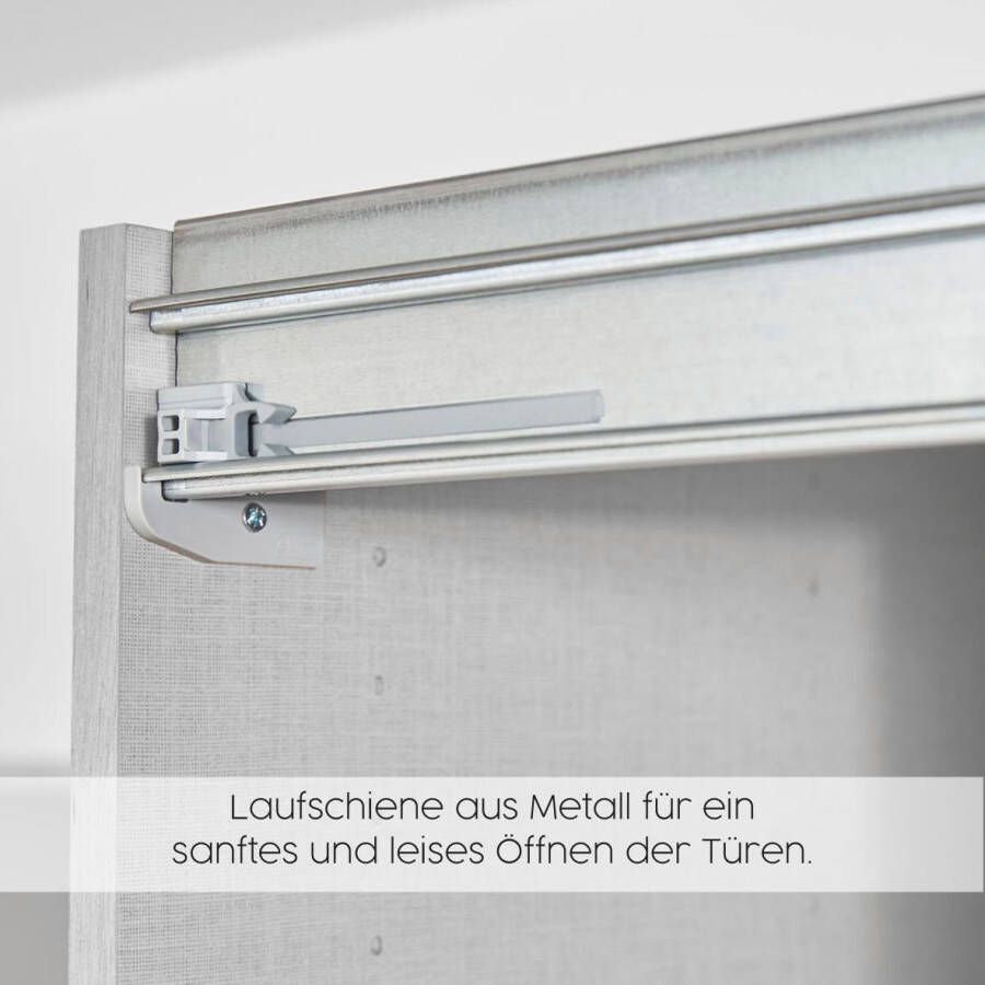 Rauch Zweefdeurkast Kledingkast kast garderobe linnenkast kleedkamer OTELI - Foto 2