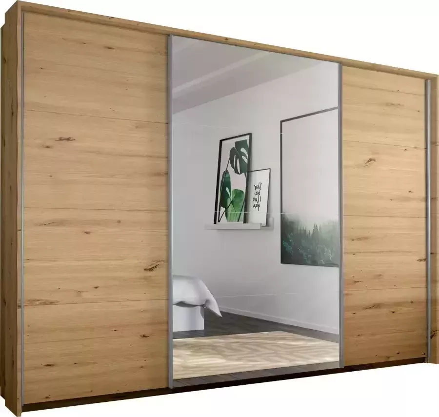 Rauch Zweefdeurkast Kledingkast TOMA met passe-partout incl. rek inzet en extra legplanken made in germany - Foto 7