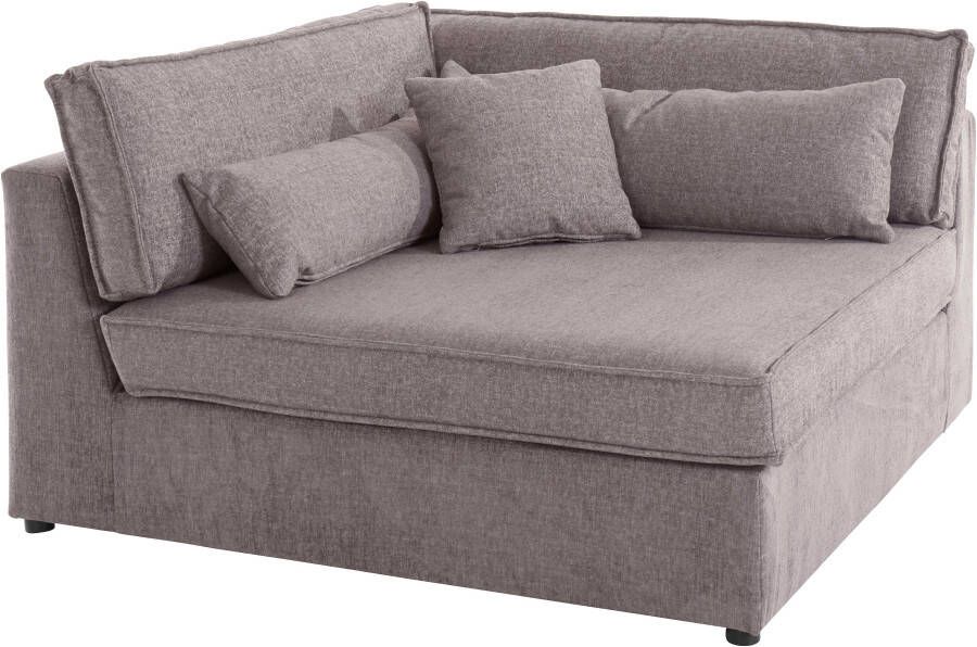 OTTO Bank-hoekelement Enid Deel van een modulaire bank stevig zitcomfort ook in breedribcord - Foto 5