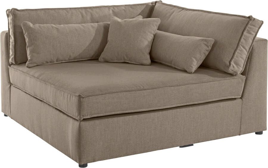 OTTO Bank-hoekelement Enid Deel van een modulaire bank stevig zitcomfort ook in breedribcord - Foto 5