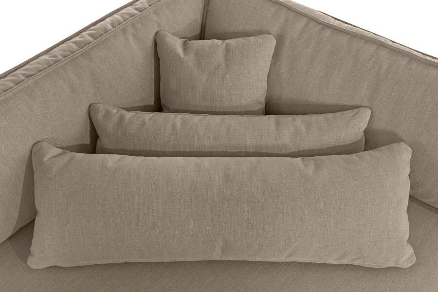 OTTO Bank-hoekelement Enid Deel van een modulaire bank stevig zitcomfort ook in breedribcord