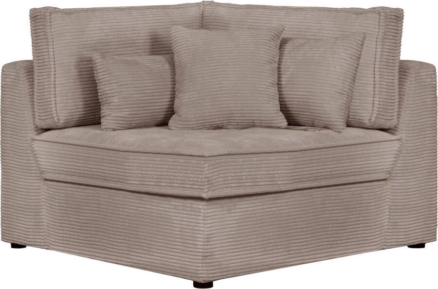 OTTO Bank-hoekelement Florid Deel van een modulaire bank stevig zitcomfort ook in cord - Foto 4