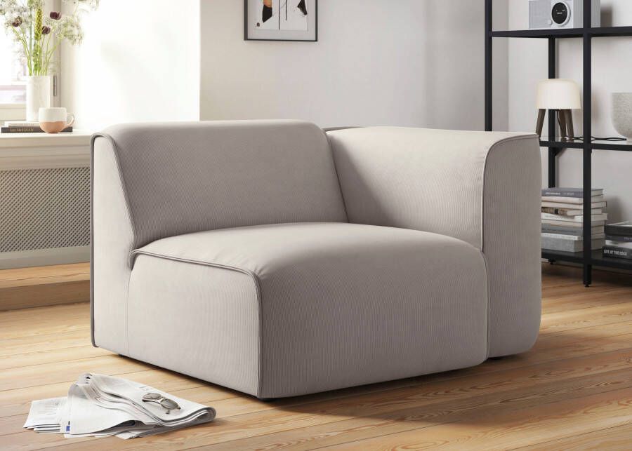 OTTO Fauteuil Bank-hoekelement afmetingen B D H: 109 97 46 cm als module of apart te gebruiken voor individuele samenstelling - Foto 3