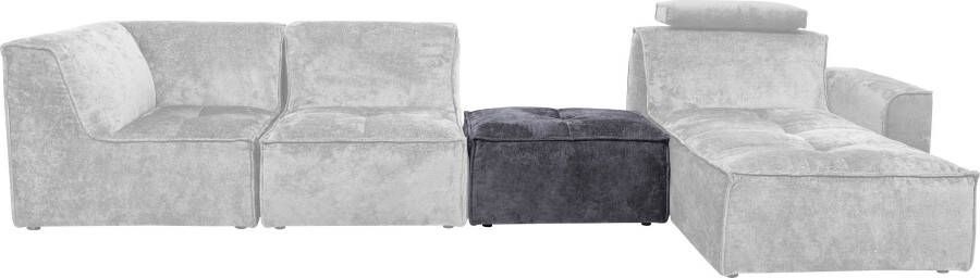 RAUM.ID Hocker Monolid als module of apart te gebruiken voor individuele samenstelling (1 stuk) - Foto 5