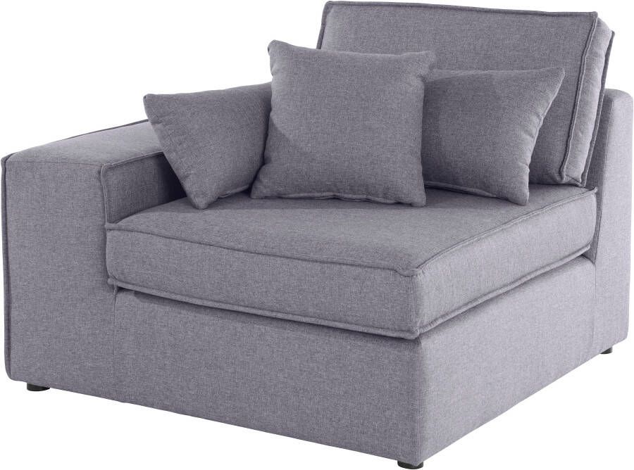 RAUM.ID Sofaelement Florid als deel van een modulaire bank stevig zitcomfort ook in cord - Foto 3