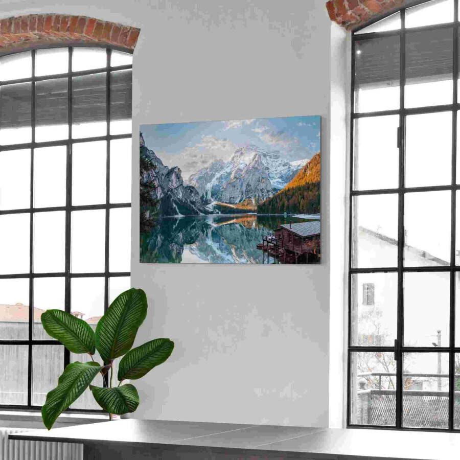 Reinders! Aluminium dibond print Pragser Wildsee - Foto 1