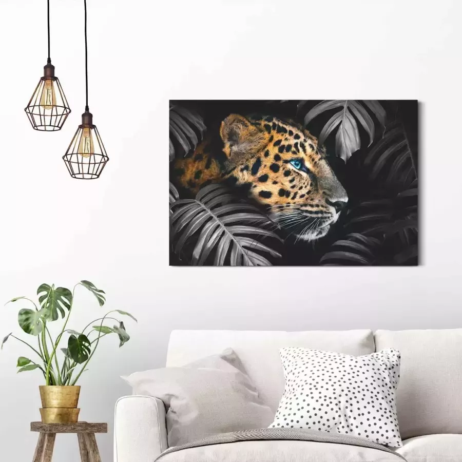 Reinders! Artprint luipaard Jungle plant diermotief - Foto 1