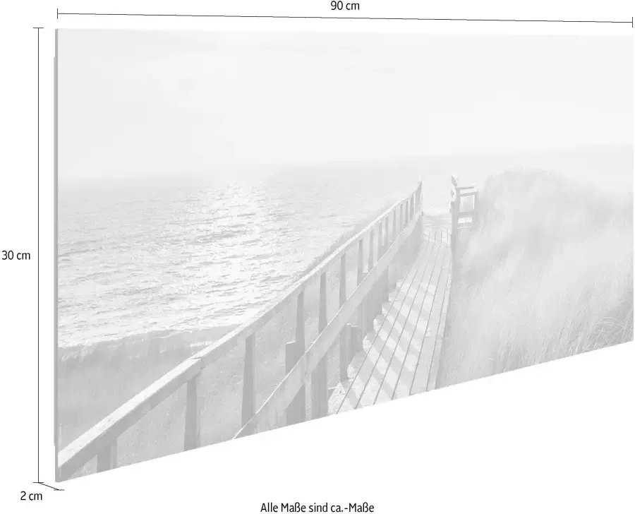 Reinders! Decoratief paneel Weg naar de zee - Foto 3