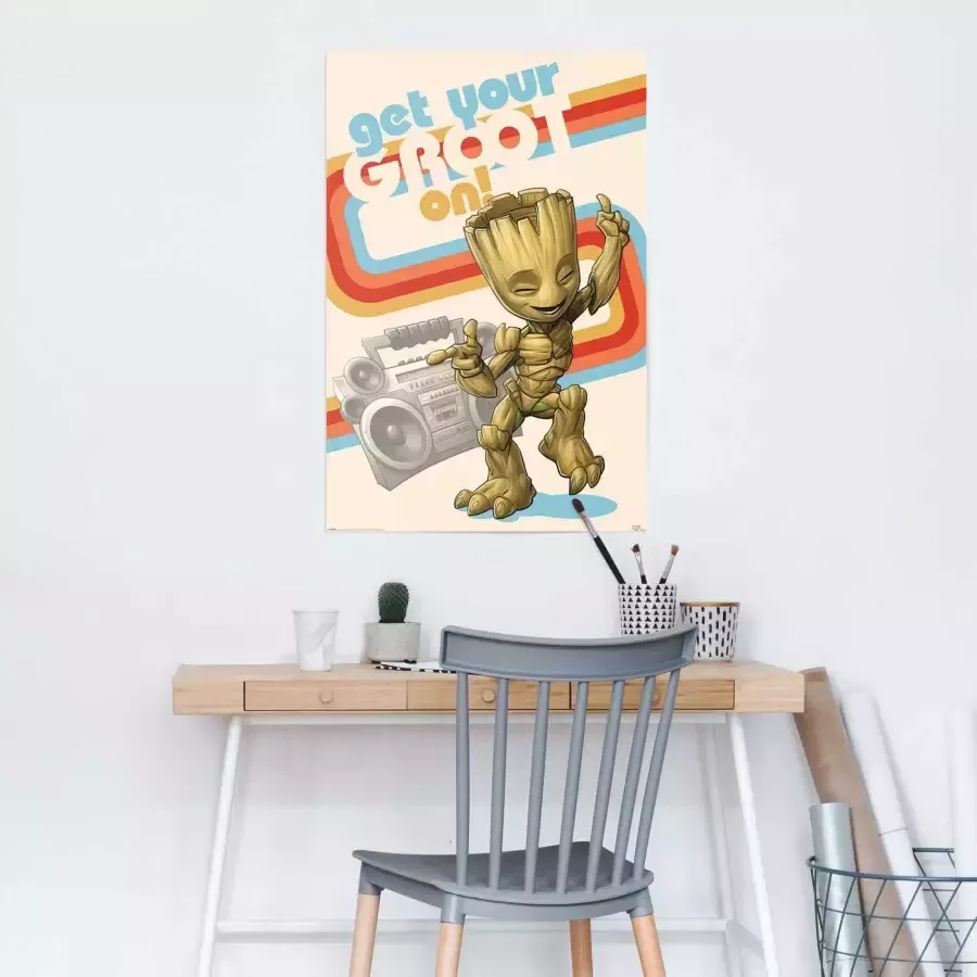 Reinders! Poster Get your Groot on Guardians of the Galaxy baby Groot I am Groot - Foto 1