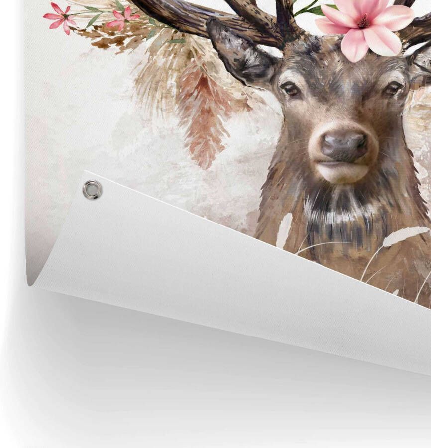 Reinders! Poster Hirsch in Blumen - Foto 2
