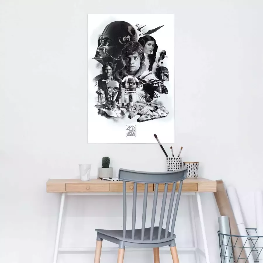 Reinders! Poster Star Wars 40 jaar - Foto 1