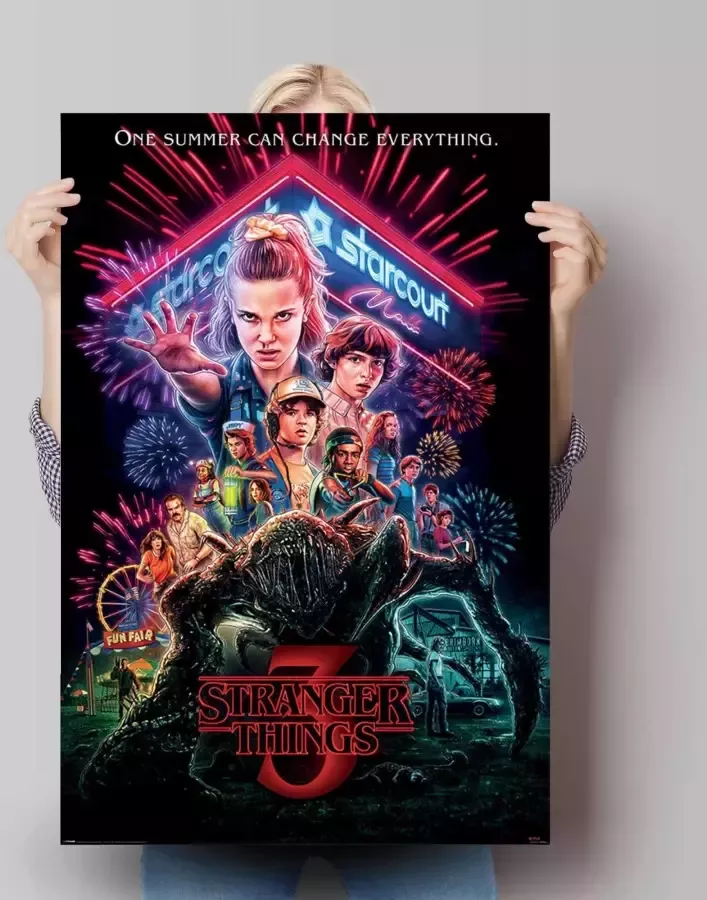 Reinders! Poster Stranger Things Summer of 85 Netflix Mike Eleven - Foto 2