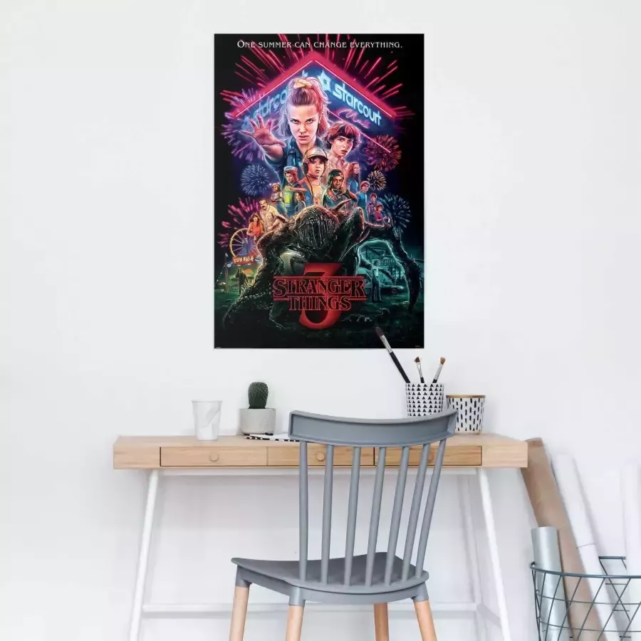 Reinders! Poster Stranger Things Summer of 85 Netflix Mike Eleven - Foto 1