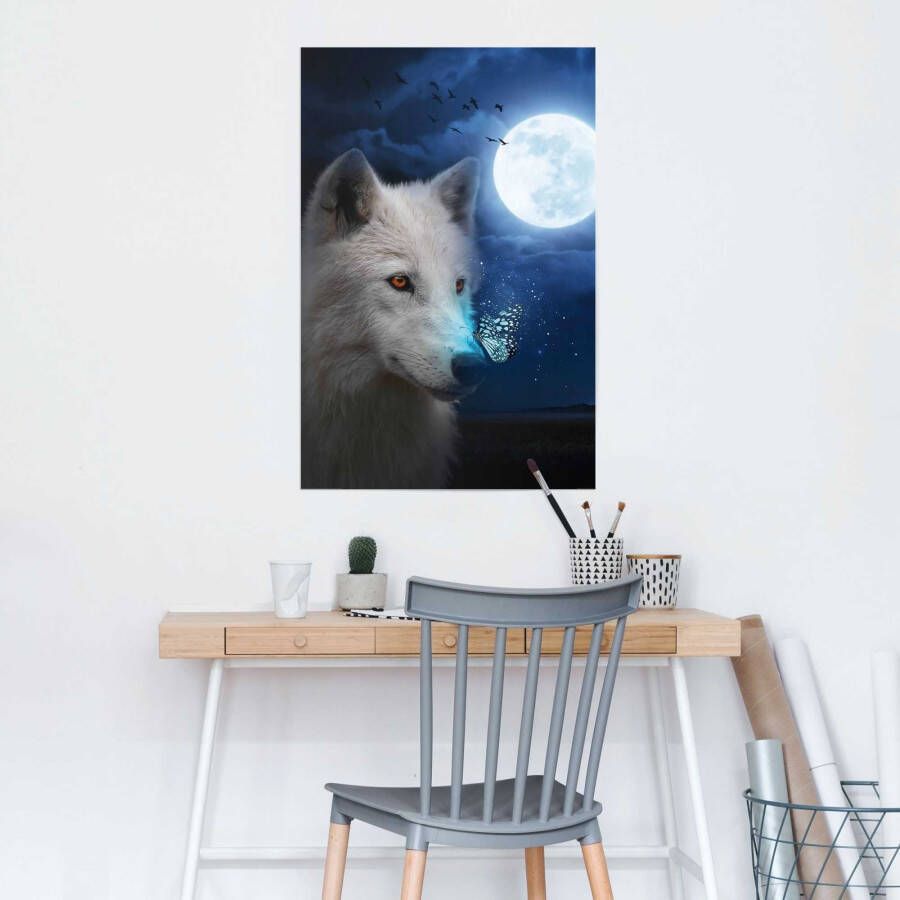 Reinders! Poster Witte wolf - Foto 1