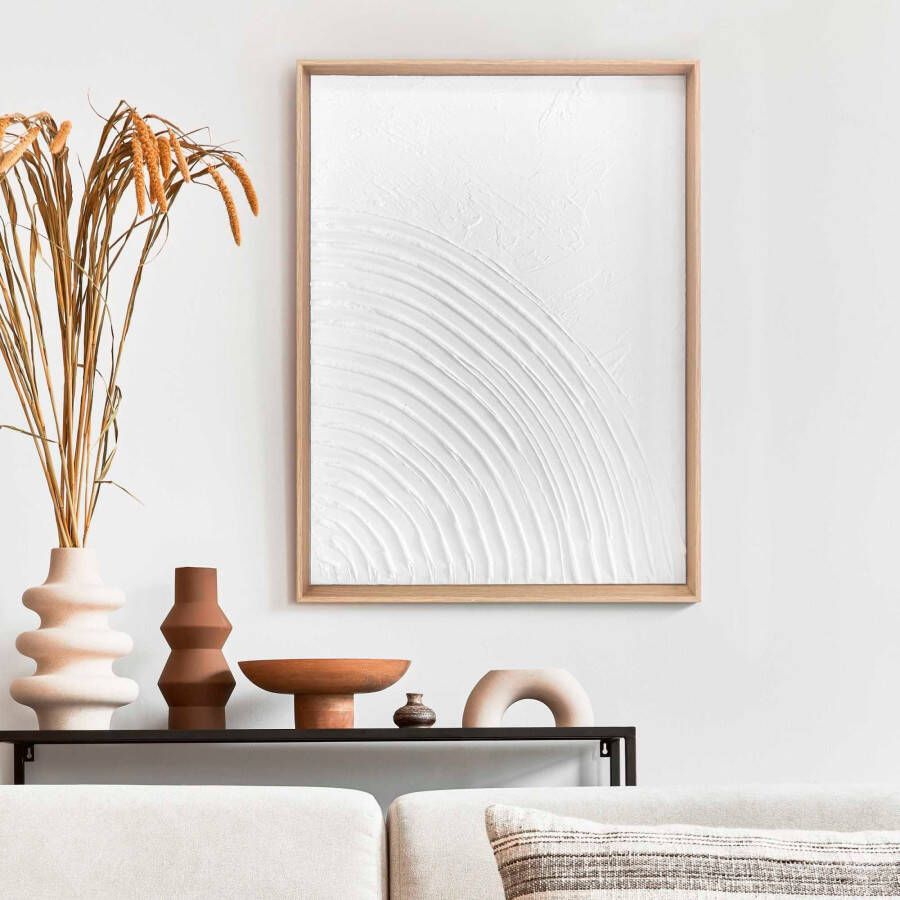 Reinders Quarter White Craft Art Schilderij 40x30cm Hout